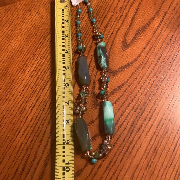 💥💥SOLD💥💥NWT Beautiful Handcrafted Necklace 10” - Picture 2 of 15